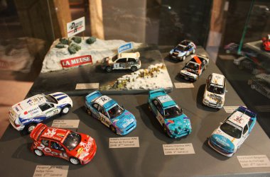 Belgische Rallye-Geschichte: Modellauto-Ausstellung in Malmedy