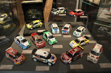 Belgische Rallye-Geschichte: Modellauto-Ausstellung in Malmedy