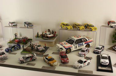 Belgische Rallye-Geschichte: Modellauto-Ausstellung in Malmedy