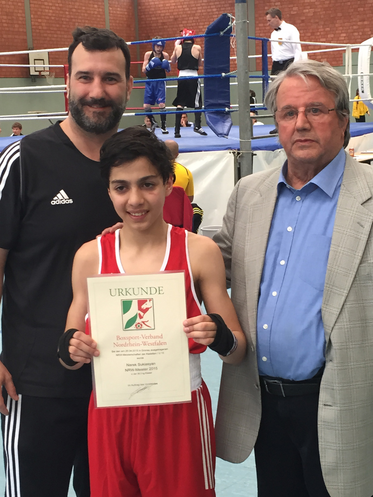 Narek Sukasyan gewinnt U15 NRW Meisterschaft