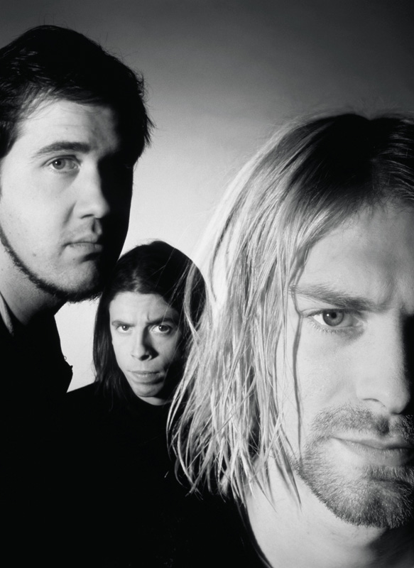 Nirvana: Krist Novoselić, Dave Grohl, Kurt Cobain
