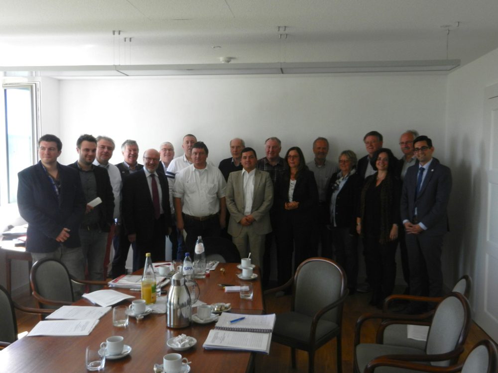Vorstand der Saar-Lor-Lux-Internationale tagt in Eupen