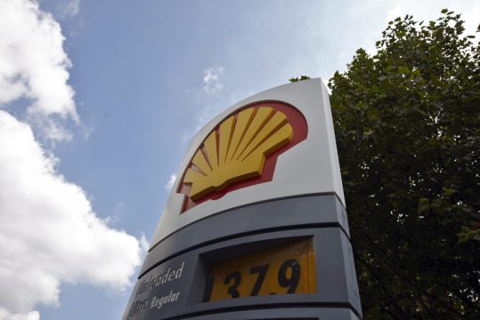 Shell will Gaskonzern BG Group übernehmen - Shell-Tankstelle in London (28.7.2011)