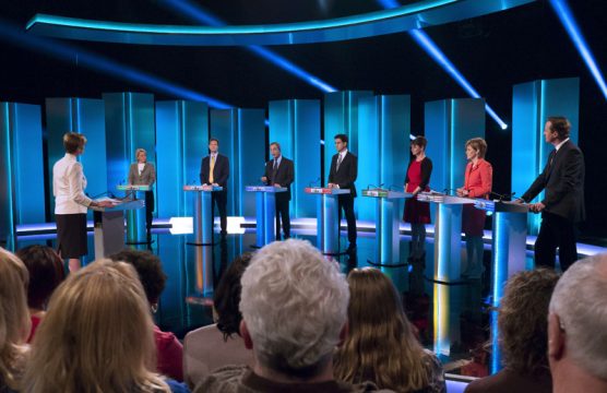 Fernsehdebatte im britischen Wahlkampf