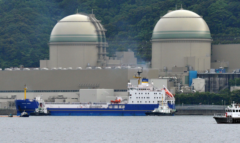 Kernkraftwerk Takahama in der japanischen Provinz Fukui (Juni 2013)
