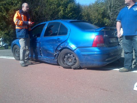 Verkehrsunfall in Eupen/Ternell