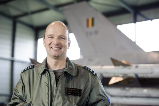 General-Major Frederik Vansina, der Oberbefehlshaber der Luftstreitkräfte (November 2014)