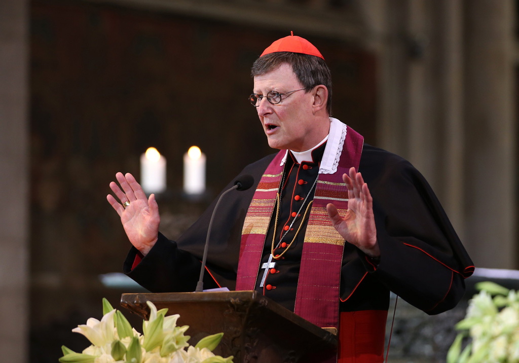 Kölner Kardinal Rainer Woelki beim Trauergottesdienst für die Germanwings-Opfer