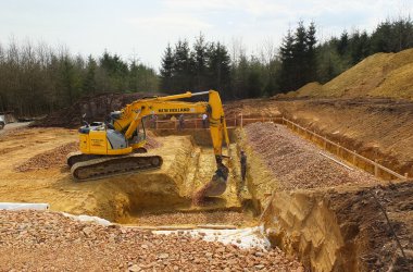 Bau des Wasserwerks Wolfsbusch begonnen
