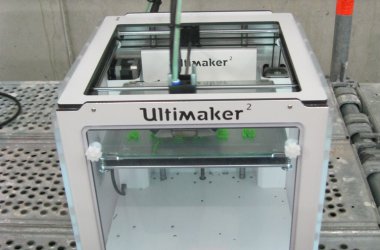 Vorstellung des 3D-Druckers von ZAWM und WFG Eupen