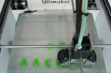Vorstellung des 3D-Druckers von ZAWM und WFG Eupen