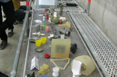 Vorstellung des 3D-Druckers von ZAWM und WFG Eupen