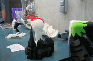Vorstellung des 3D-Druckers von ZAWM und WFG Eupen