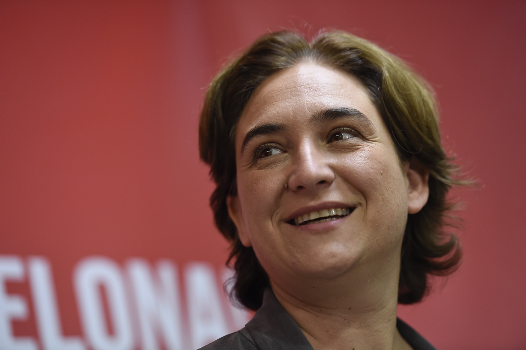 Ada Colau könnte ins Rathaus von Barcelona einziehen