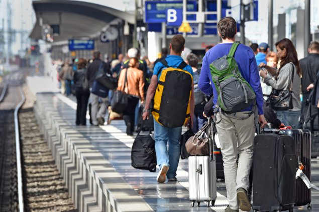 Deutsche Bahn Lokführer beginnen Streik am Dienstagabend