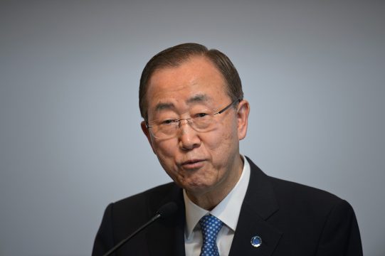 UN-Generalsekretär Ban Ki Moon