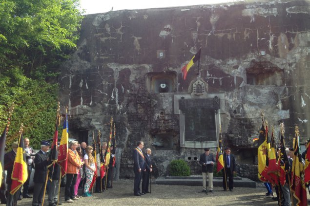Das Fort von Battice: Gedenkfeier am 17.05.2015