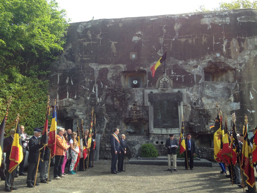 Das Fort von Battice: Gedenkfeier am 17.05.2015