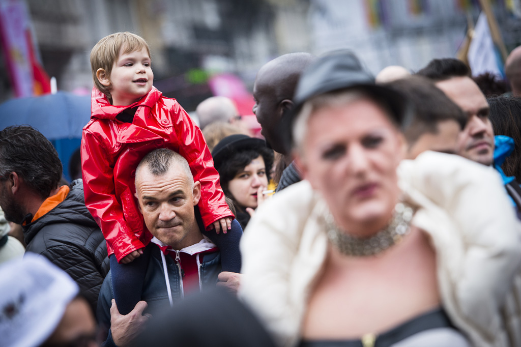 20. Ausgabe der "Belgian Pride"-Parade in Brüssel