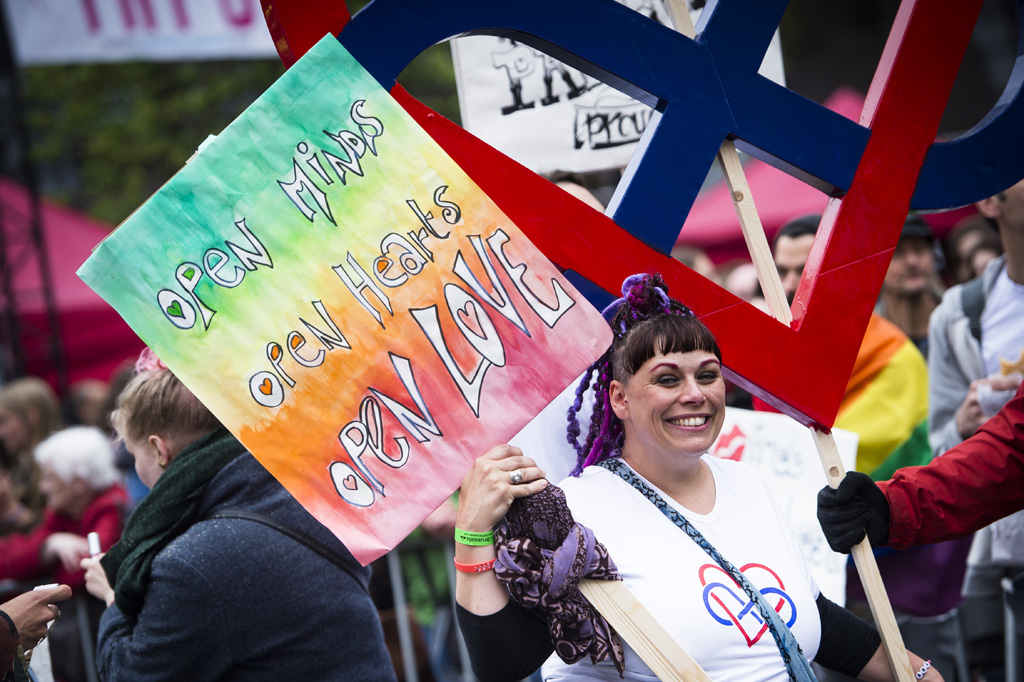 20. Ausgabe der "Belgian Pride"-Parade in Brüssel