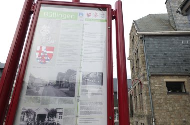 Infotafeln zur Geschichte in Büllingen