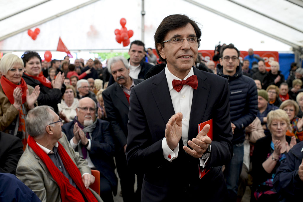 Elio Di Rupo bei PS-Treffen in Mons