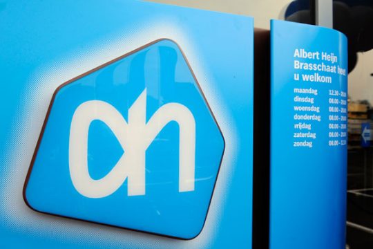 Logo der Supermarktkette Albert Heijn