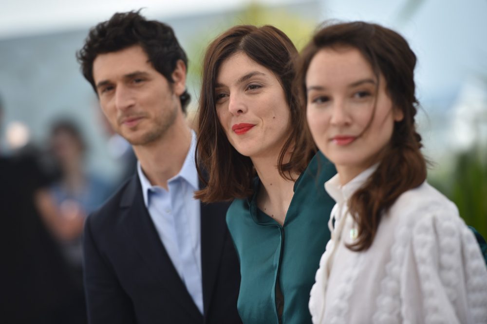 Regisseurin Valérie Donzelli (Mitte) mit den Schauspielern Jérémie Elkaïm und Anaïs Demoustier