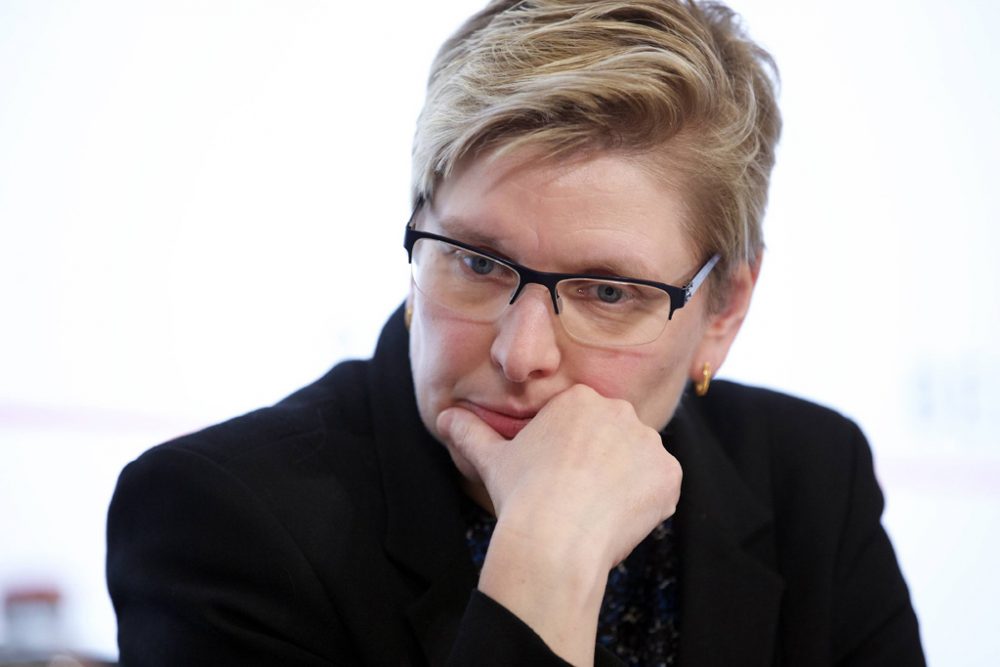 Staatssekretärin Elke Sleurs (27.3.)