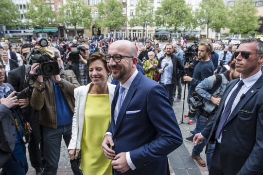 Premier Charles Michel und Lebensgefährtin Amélie waren Gäste