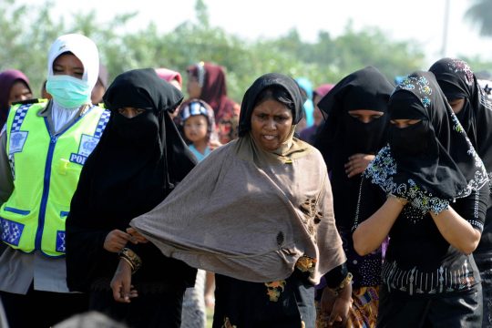 Flüchtlinge in Indonesien (Kuala Cangkoi, 13. Mai)