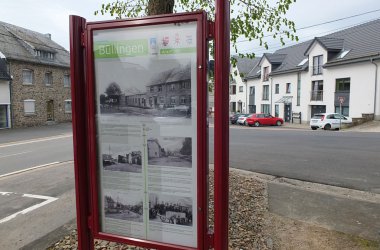 Infotafeln zur Geschichte in Büllingen