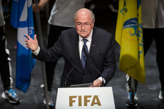Joseph Blatter bei der Eröffnung des 65. FIFA-Kongresses am Donnerstag
