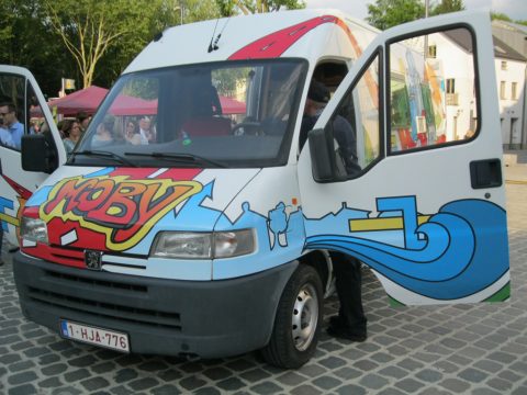 Rollendes Jugendmobil für die Mobile Jugendarbeit Streetwork