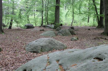 Das Kever-Kreuz im Aachener Wald steht in direkter Nähe zu den vielbesuchten Zyklopensteine