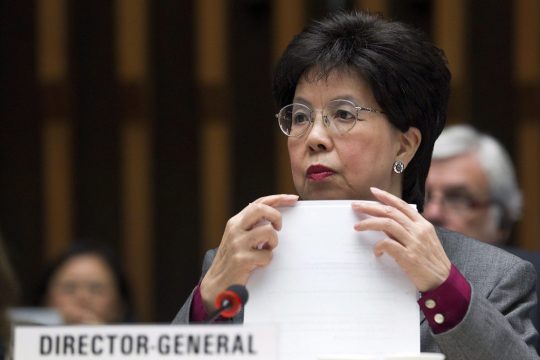 WHO-Chefin Margaret Chan am 1.11.2011