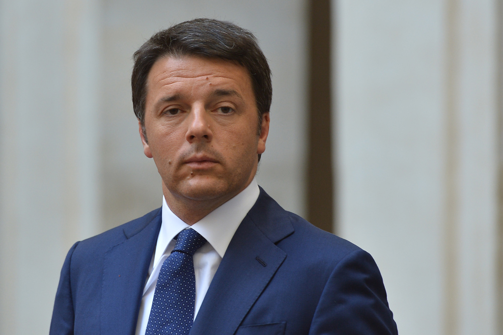 Italiens Regierungschef Matteo Renzi