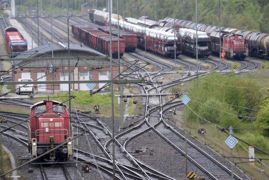 Bahnhof von München, wenige Stunden vor dem Streik