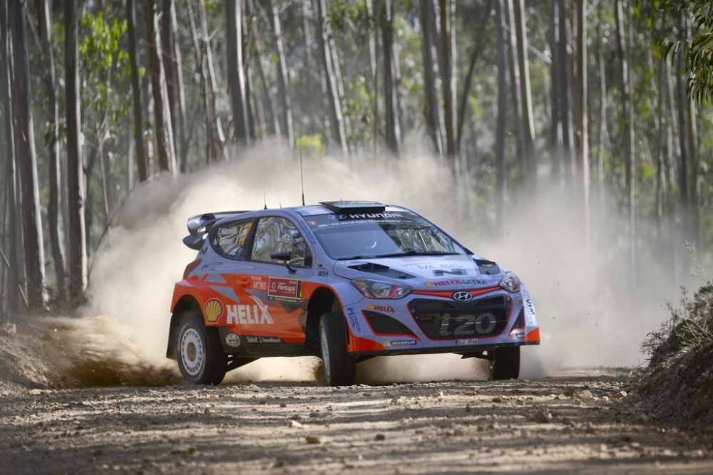 Rallye Portugal - Freitag: Thierry Neuville im Hyundai i20 WRC