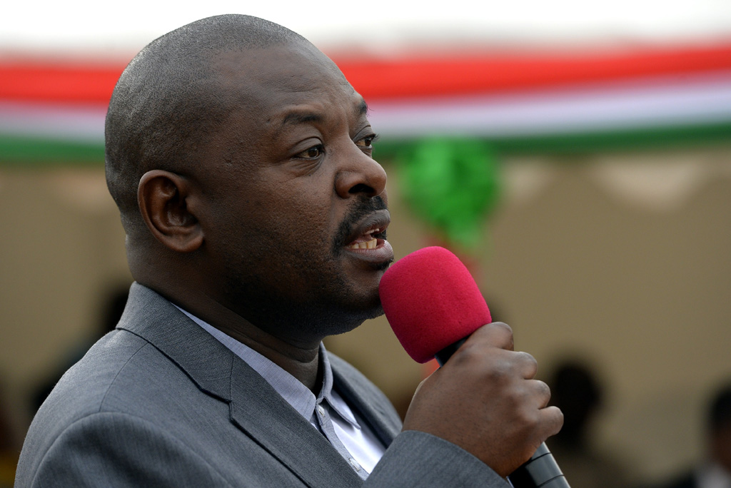 Burundis Präsident Pierre Nkurunziza (Januar)