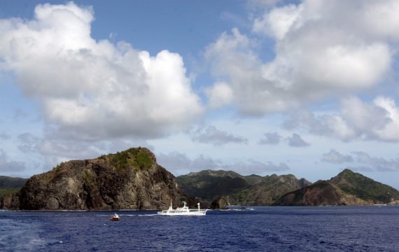 Eine der Inseln der Ogasawara-Kette im Pazifik