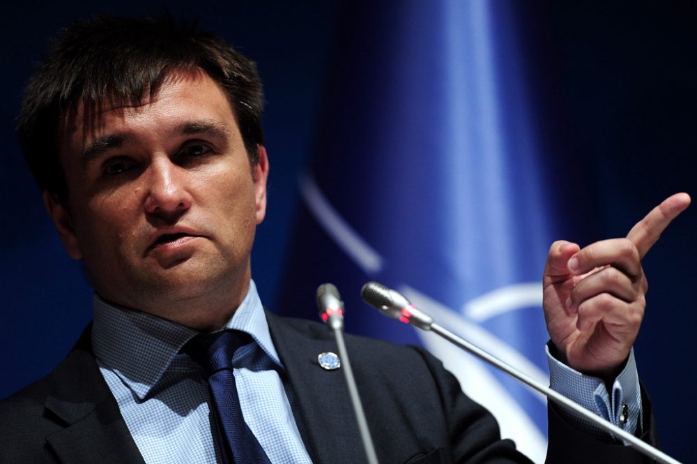 Der ukrainische Außenminister Pawel Klimkin