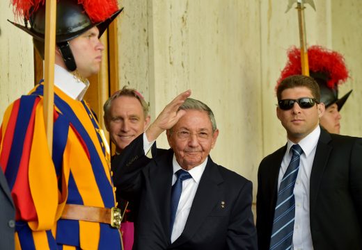 Raúl Castro zu Gast im Vatikan