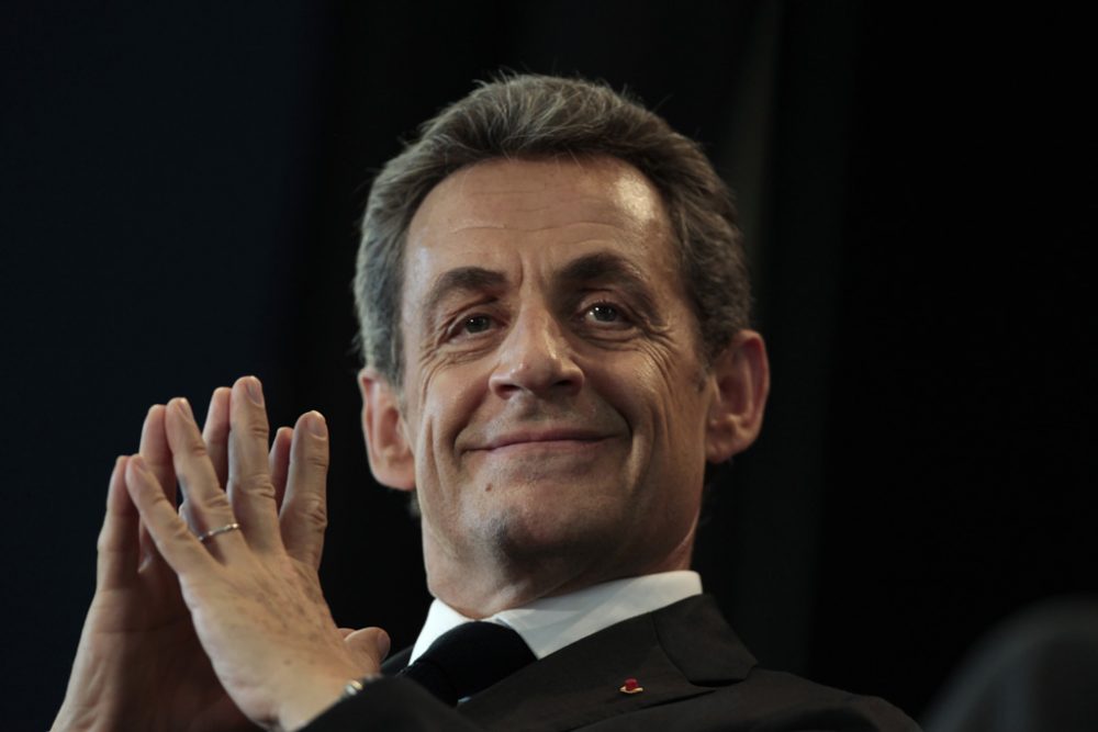 Nicolas Sarkozy bei einem Parteitreffen in Le Havre (26.5.)