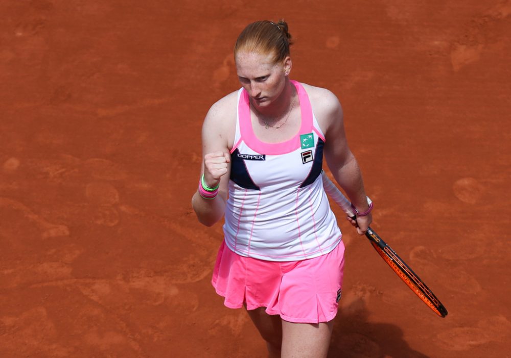 French Open: Alison Van Uytvanck überraschend im Achtelfinale