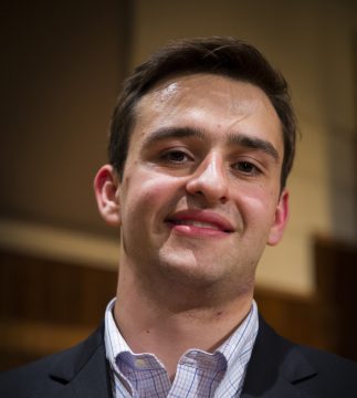 Der amerikanische Violinist William Hagen