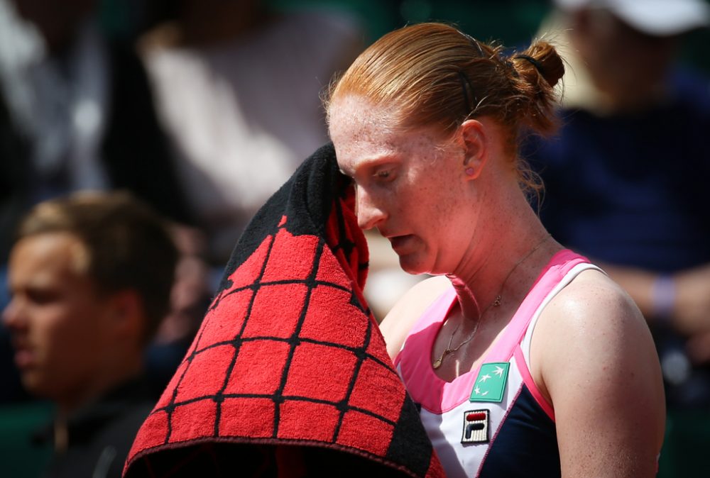 Aus für Alison Van Uytvanck in Roland Garros