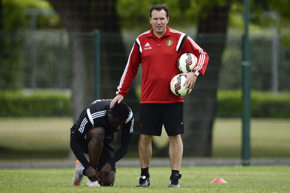 Rote Teufel trainieren in Bordeaux - eine der letzten Sitzungen unter Aufsicht von Marc Wilmots?