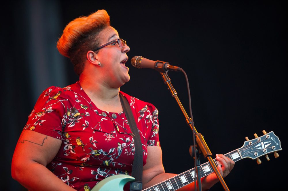 Alabama Shakes-Frontfrau Britanny Howard (hier beim Glastonbury-Festival)