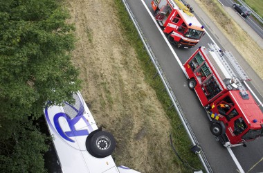 Schwerer Busunfall in Middelkerke